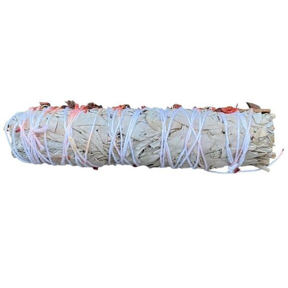 NWOT New Aviva Stanoff Sage Stick with Red Flowers. Positive Energy Healing - Picture 4 of 4